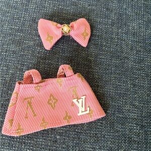 Labubu Pink and Gold set